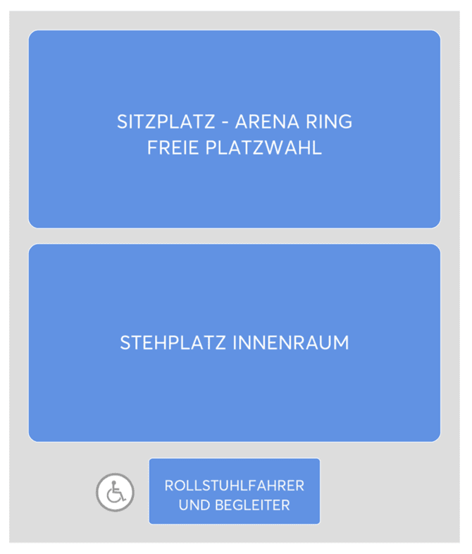 Parkbühne Wuhlheide: Saalplan