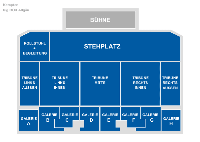 bigBOX ALLGÄU seating plan