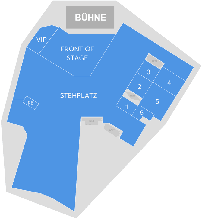 Schloss Salem: Saalplan
