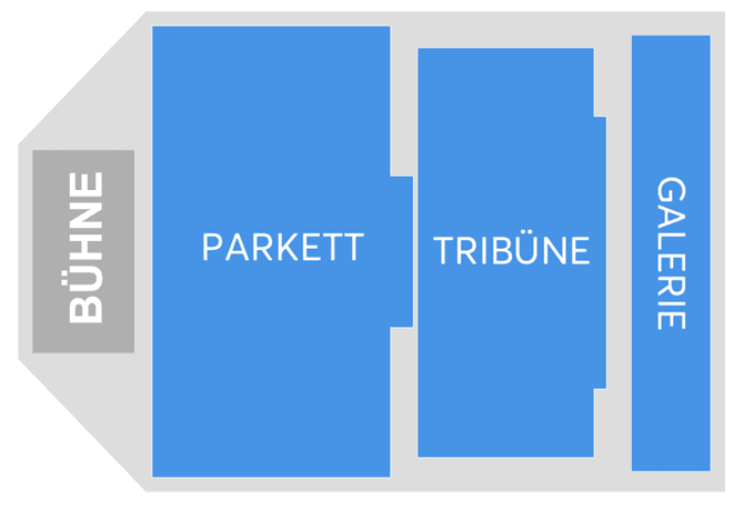 Sparkassen-Arena: Saalplan