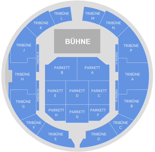 Sparkassen-Arena seating plan
