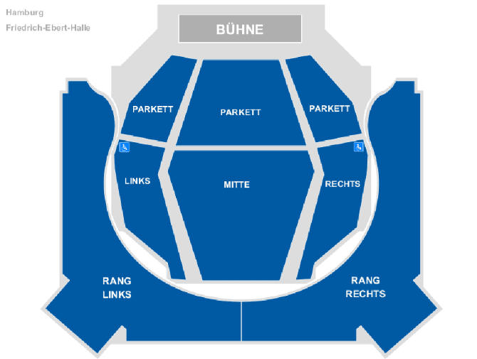 Friedrich-Ebert-Halle seating plan