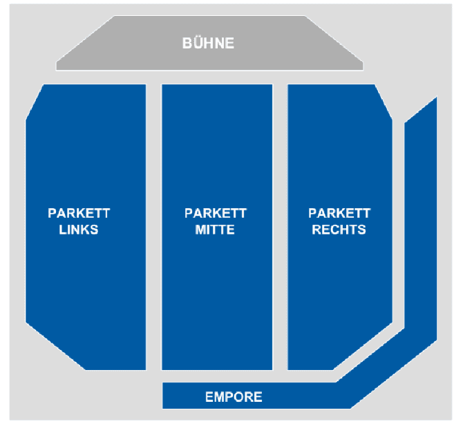 Brückenforum seating plan