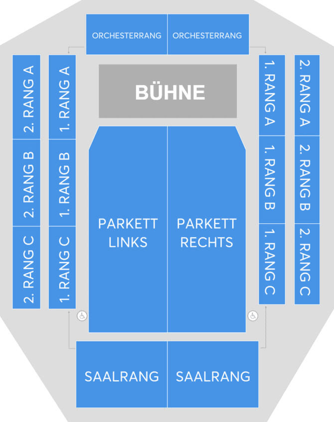 Musik- und Kongresshalle seating plan