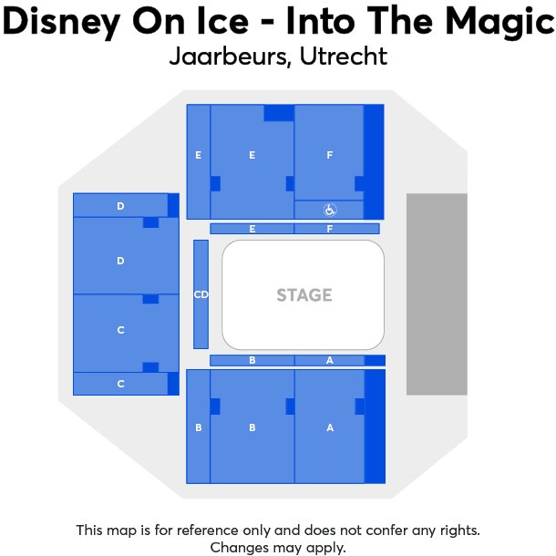Jaarbeurs seating plan