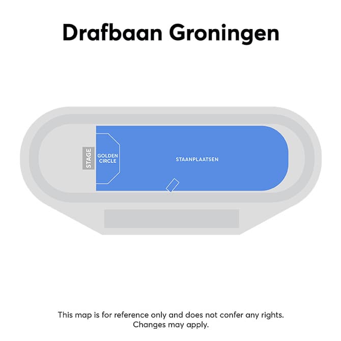 Stadspark Groningen seating plan