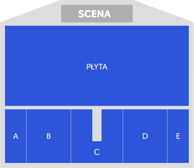 PreZero Arena Gliwice, Mała Hala seating plan