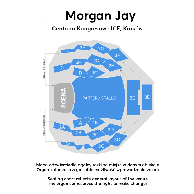 ICE Kraków Congress Centre seating plan
