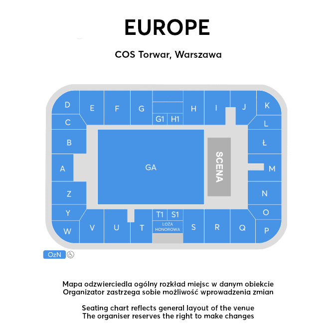 COS Torwar: plan sali