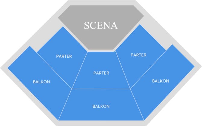 Dom Muzyki i Tańca seating plan