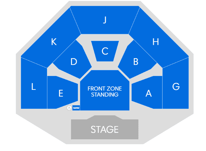 Grand Arena at GrandWest seating plan