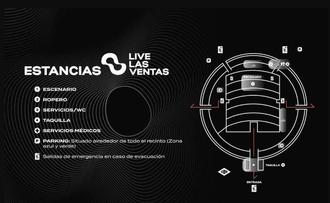Live Las Ventas seating plan