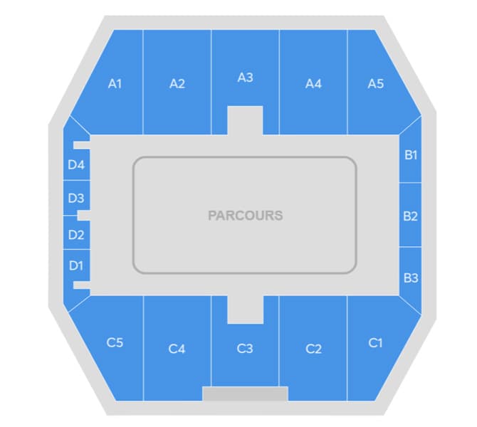 St Jakobshalle seating plan