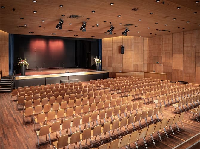 Theater Spirgarten: mappa dei posti