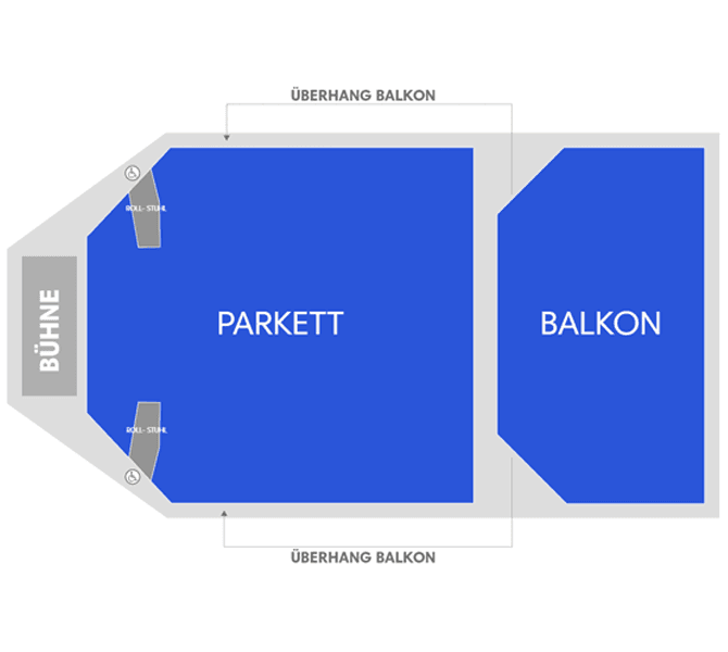 Theater 11: Saalplan