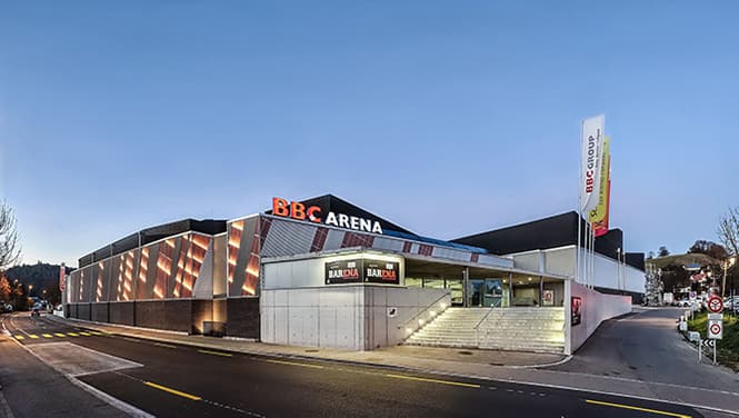 BBC Arena seating plan