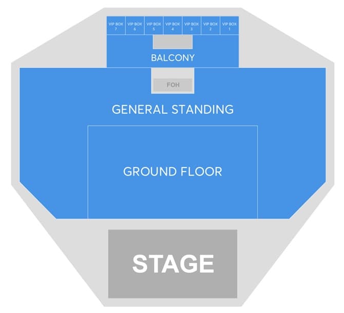 The Agenda seating plan