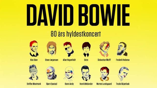 David Bowie 80 – En Hyldestkoncert