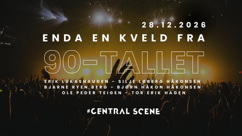 ENDA EN KVELD FRA 90-TALLET