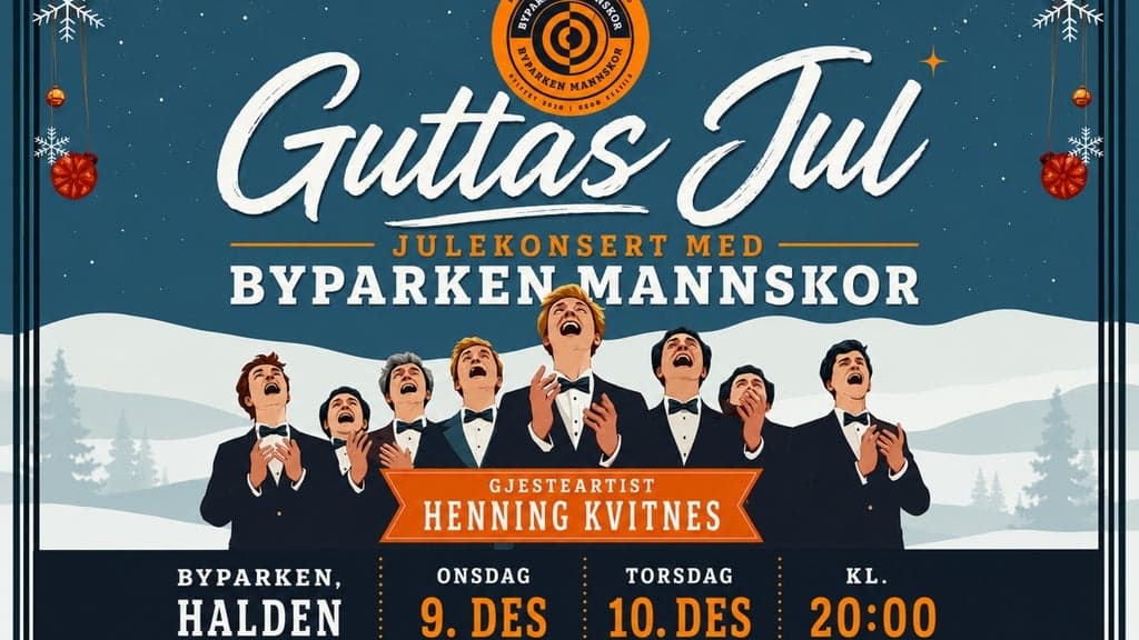 Byparken Mannskor Julekonsert 2026