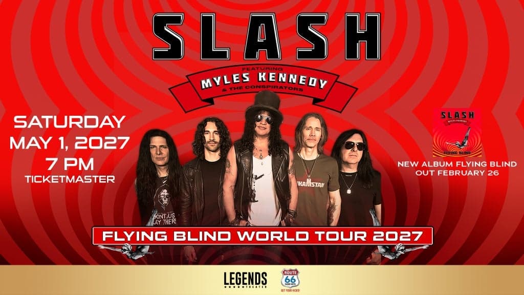 SLASH ft Myles Kennedy & The Conspirators Flying Blind World Tour 2027