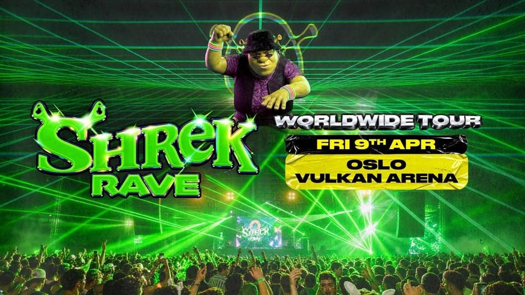 SHREK RAVE Is Coming To Oslo!