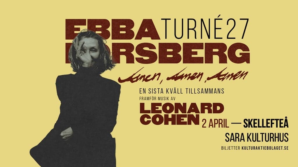 Ebba Forsberg - Amen, Amen, Amen