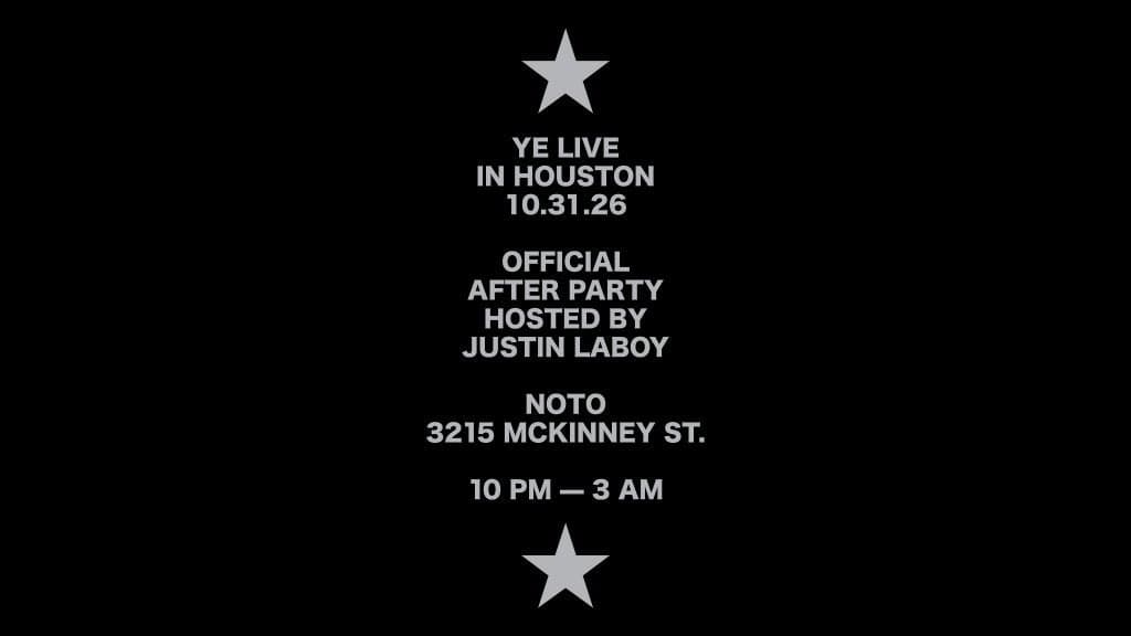 Ye Concert Official Afterparty Hosted By Justin LaBoy