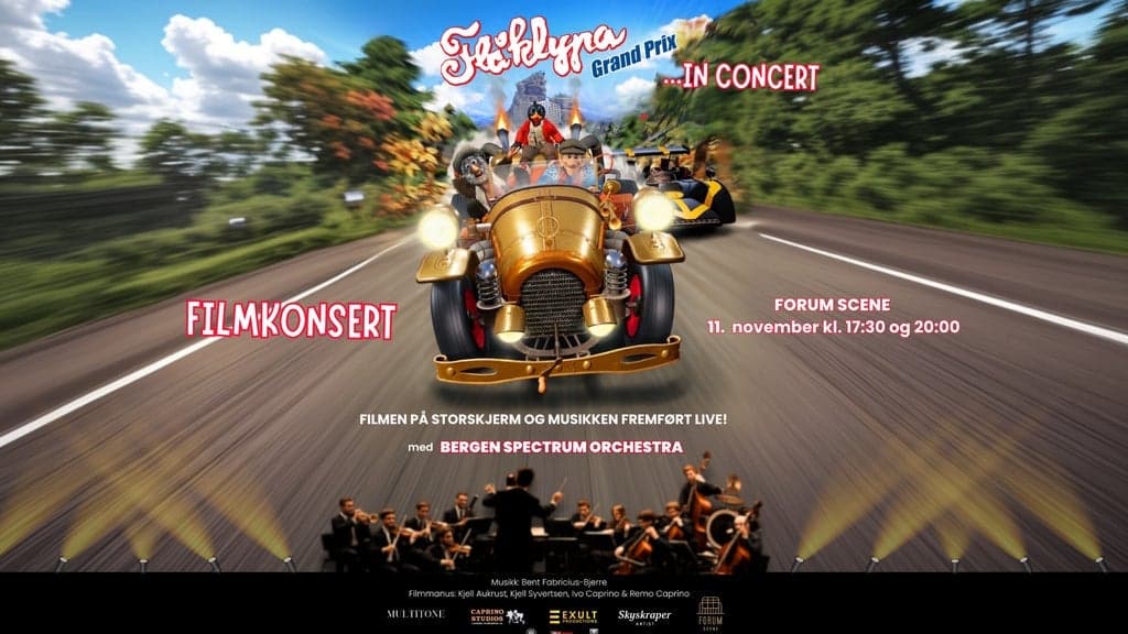Flåklypa Grand Prix in Concert!