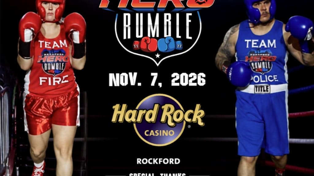 Rockford Hero Rumble - Police Vs Fire Boxing
