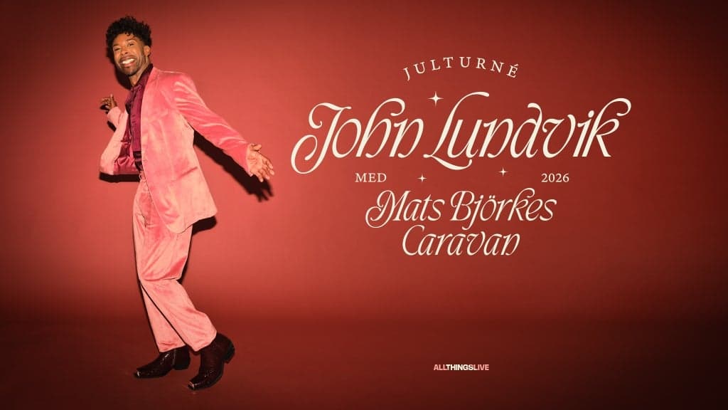 John Lundvik med Mats Björkes Caravan – Julturné 2026