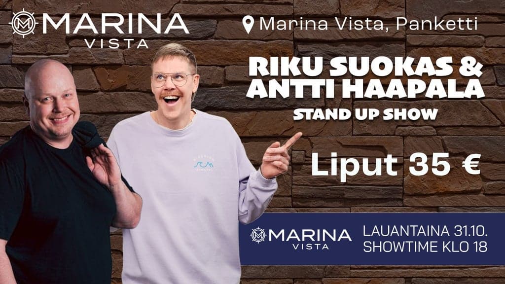 Riku Suokas & Antti Haapala – Stand Up Show