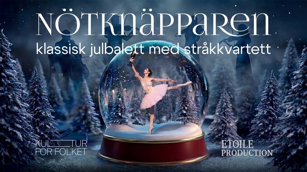 Nötknäpparen - Klassisk julbalett med stråkkvartett