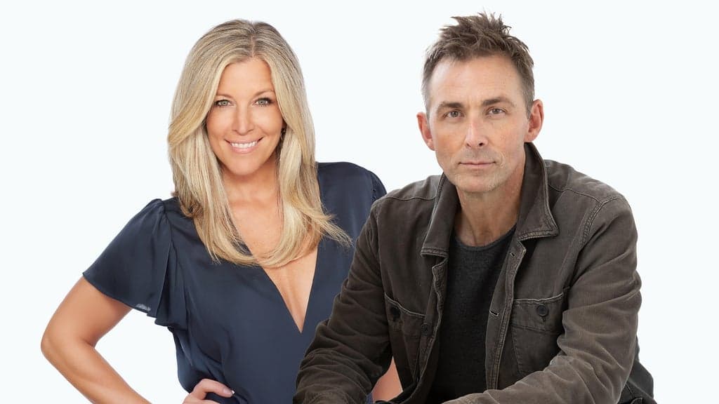 From General Hospital: Laura Wright and James Patrick Stuart