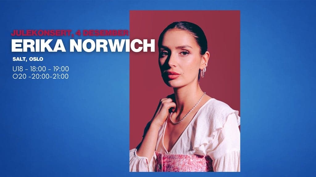 Julekonsert med Erika Norwich (Fri alder)