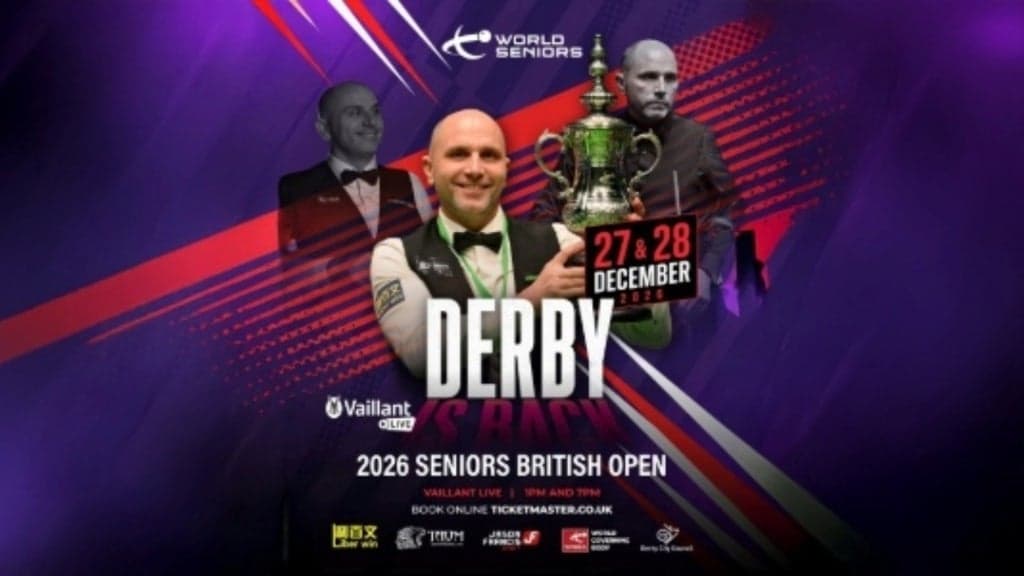 2026 Seniors British Open - Snooker Session 1