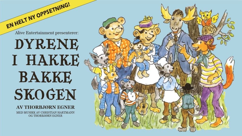 Dyrene I Hakkebakkeskogen