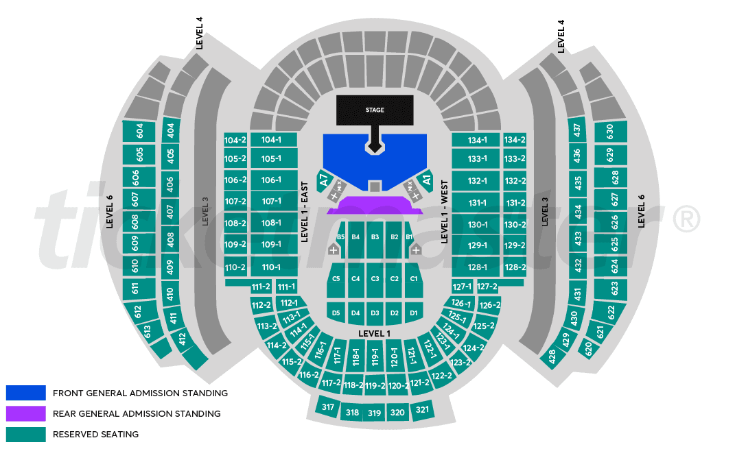 Accor Stadium seating plan