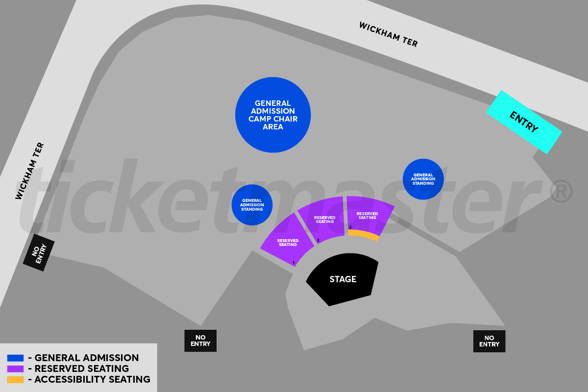 Roma Street Parkland seating plan