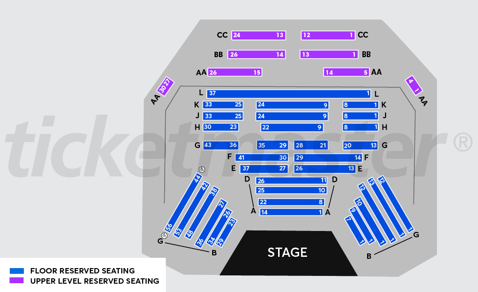 Country Club Tasmania seating plan