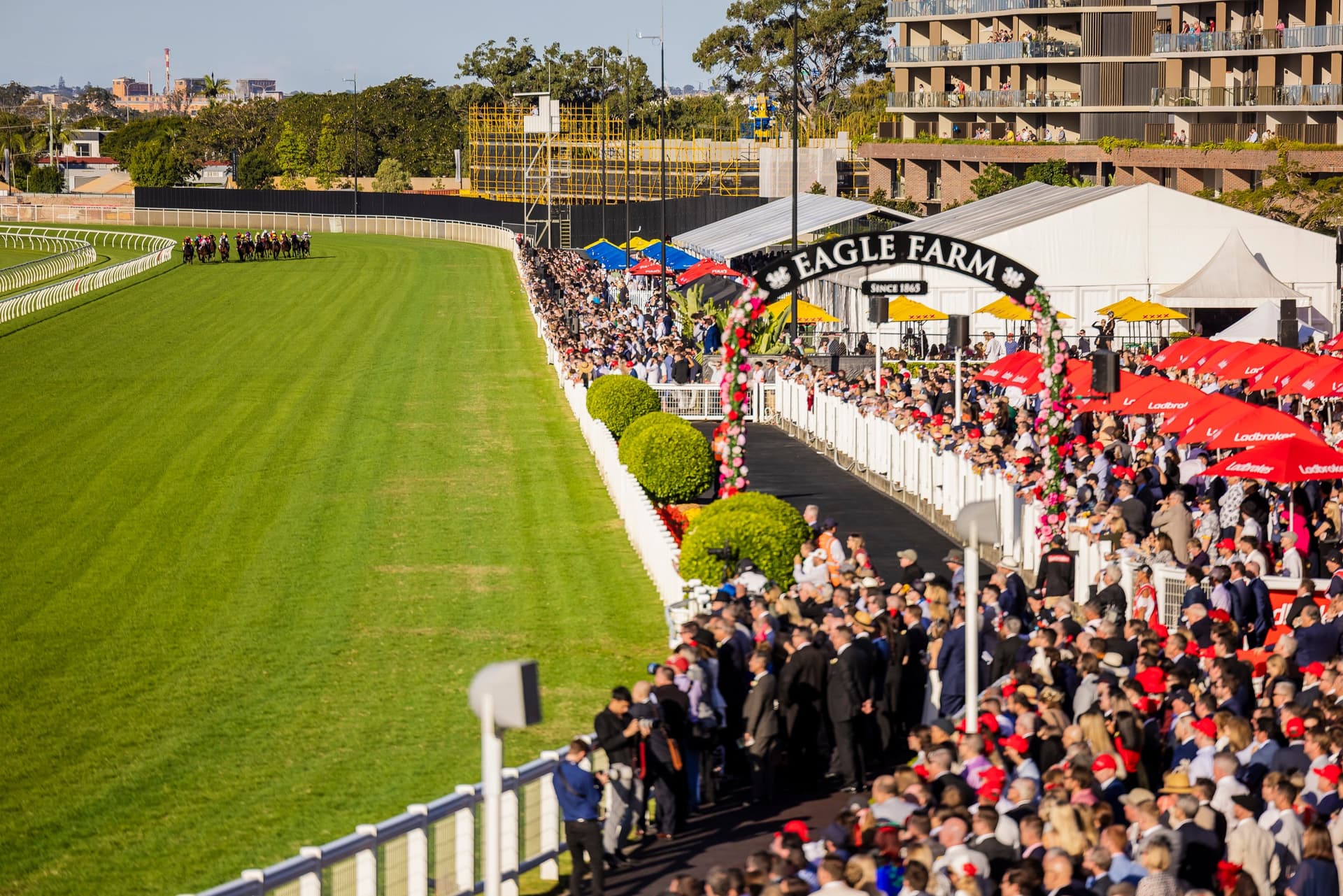 Brisbane Racing Club - Eagle Farm Racecourse seating plan