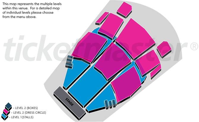 Capitol Theatre, Sydney seating plan