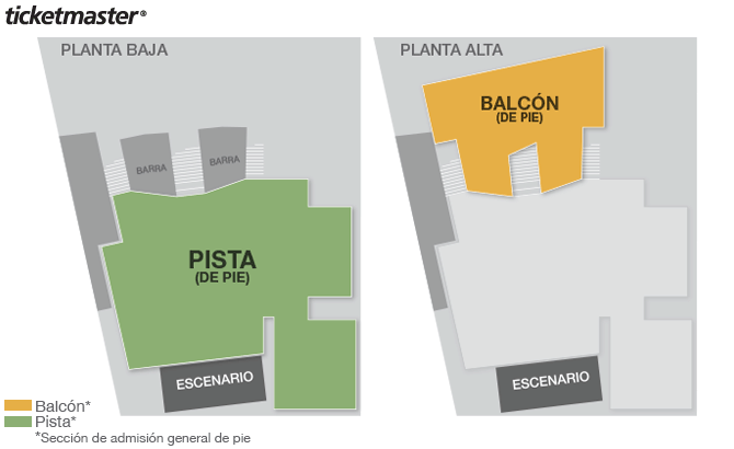Foro Puebla seating plan