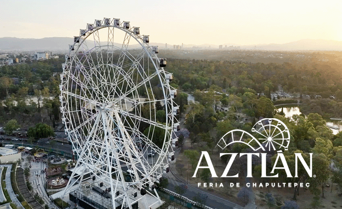 Plano de asientos de Aztlán Feria de Chapultepec
