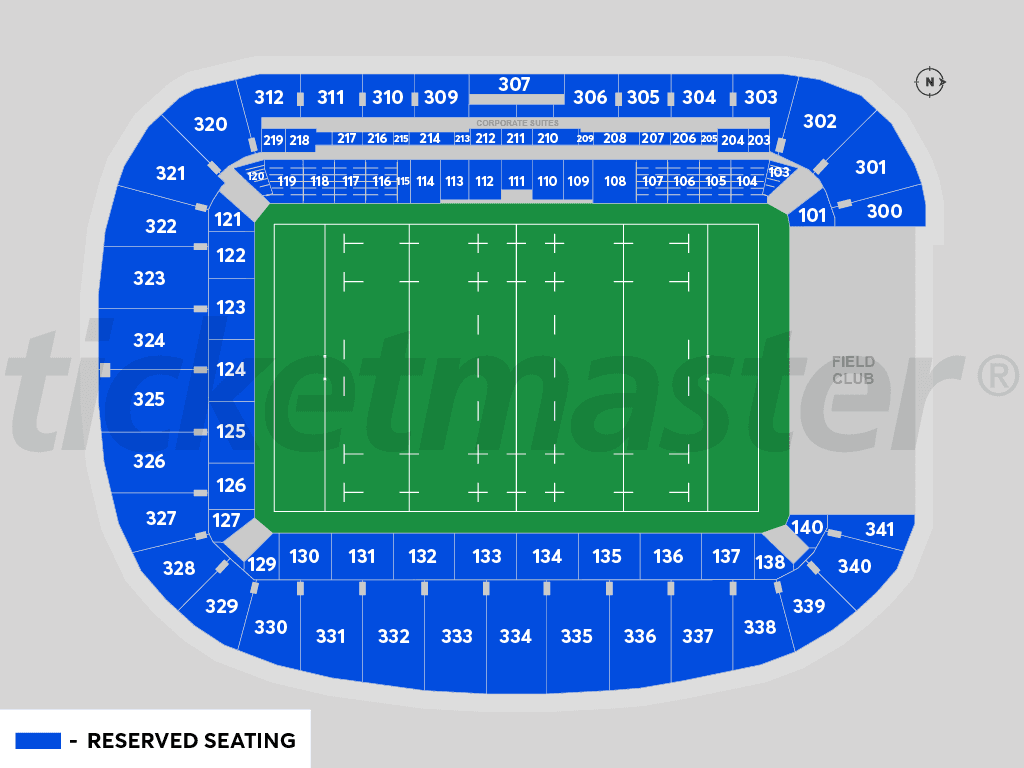 One NZ Stadium seating plan