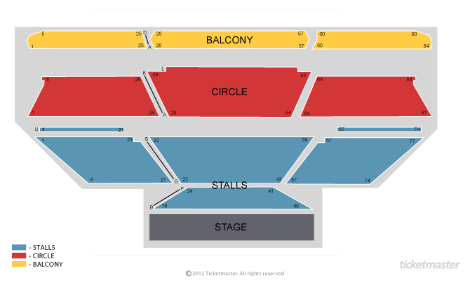 Barbican Hall seating plan