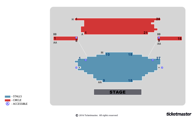 Citizens Theatre seating plan