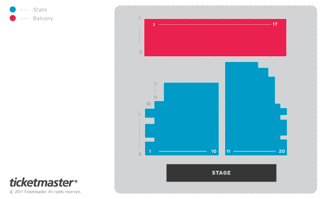 Frome Memorial Theatre seating plan