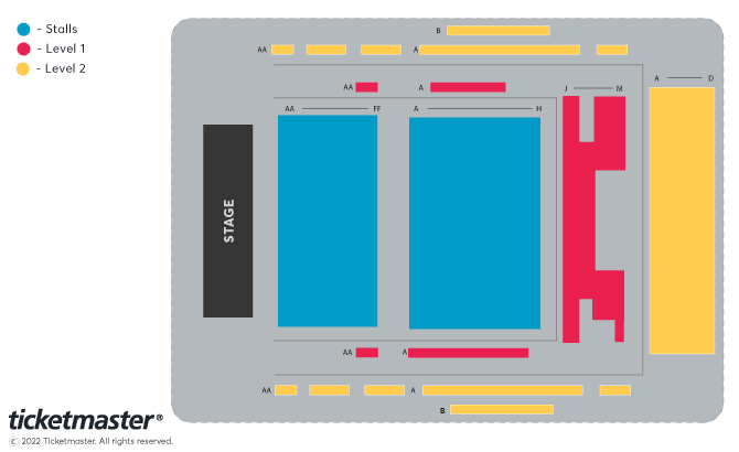 The Fire Station seating plan
