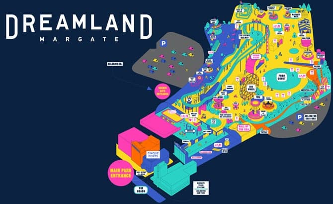 Dreamland seating plan